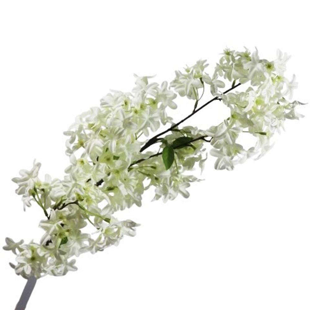 FR01DF11A1001-100-1 Flori Liliac artificiale decorative, alb, 100 cm - imagine 1